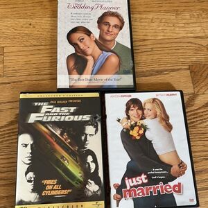 Action and Romantic Comedy Bundle- 3 DVDs